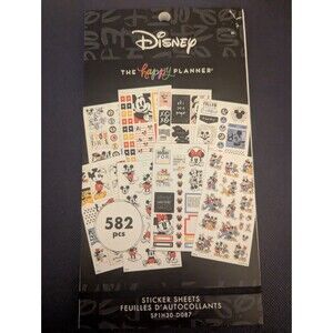 The Happy Planner Disney Sticker Book Mickey & Friends 582 Stickers